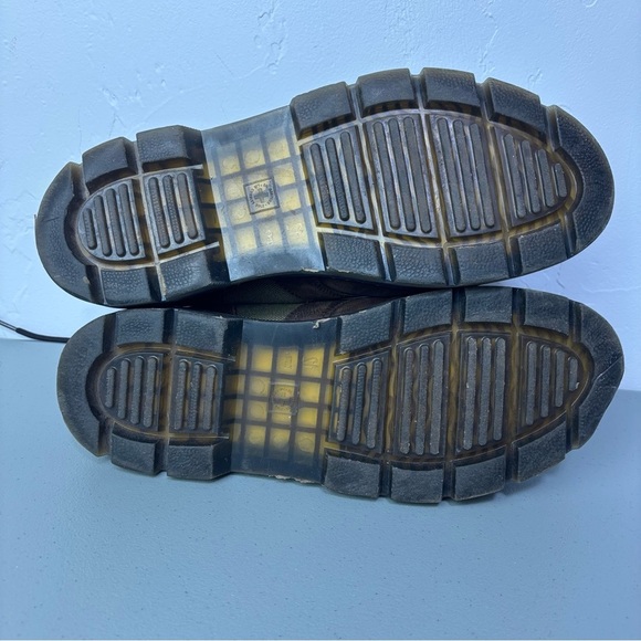 Dr. Martens Brown Two Tone Bonny II Boots Men's Size 13 Lace Up 6 Eye - Picture 13 of 13